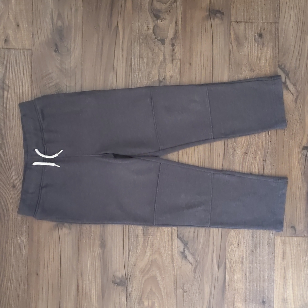 🍀EUC🤍 Boys Lands' End Gray Sweat Pants, Size M 5-6